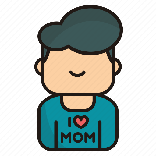 Boy, man, avatar, user, love, mom, love mom icon - Download on Iconfinder