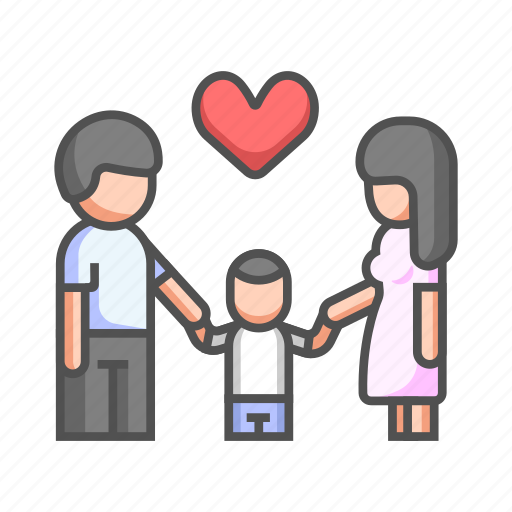 Family, happiness, happy, joy, love, parent, together icon - Download on Iconfinder
