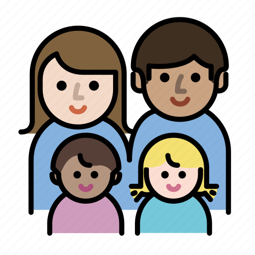 Children, couple, family, human, kids, member, parents icon - Download on Iconfinder