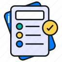 check, checklist, report, mark