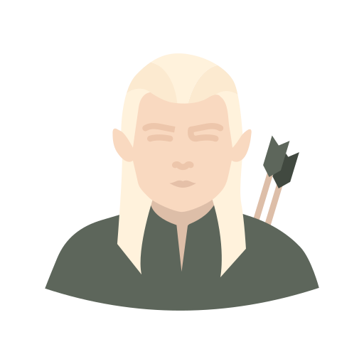 Elf, legolas, lord of the rings, orlando bloom icon - Free download