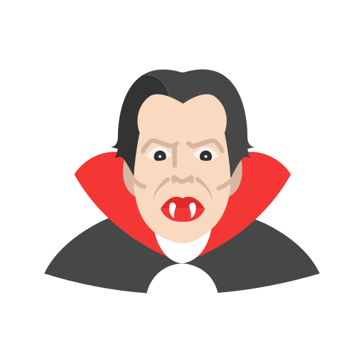 Dracula, monster, vampire, halloween icon - Free download