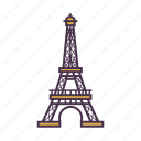 architecture, eiffel tower, france, landmark, paris 