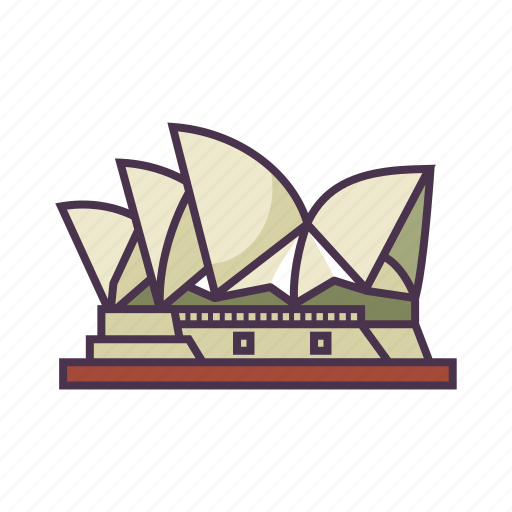 Architecture, landmark, opera house, sydney, travel icon - Download on Iconfinder