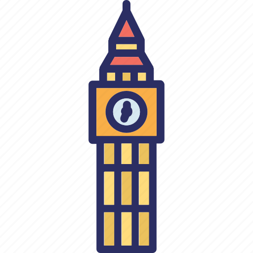 Big ben, england, london, tower icon - Download on Iconfinder