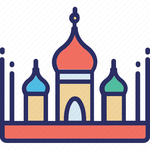 Basil’s cathedral, building, moscow, russia icon - Download on Iconfinder