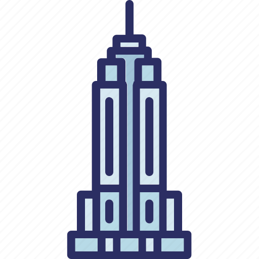 Empire state building, manhattan, new york, tower icon - Download on Iconfinder