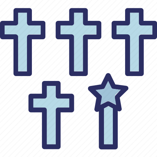 American cemetery, france, memorial, normandy icon - Download on Iconfinder