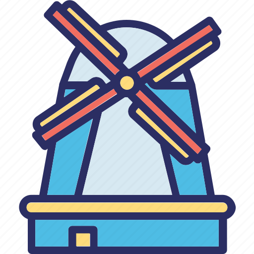 Holland, kinderdijk, netherlands, windmills icon - Download on Iconfinder