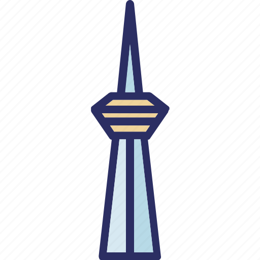 Canada, cn tower, toronto, tower icon - Download on Iconfinder