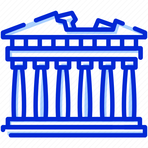 Acropolis, athens, greece, monuments icon - Download on Iconfinder