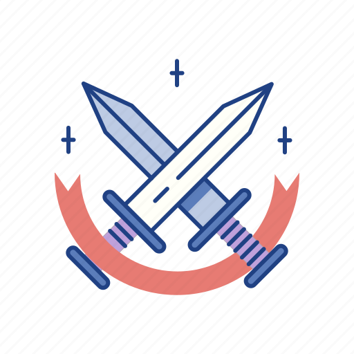 Blade, crossed, fight, knight, sword, swords, warrior icon - Download on Iconfinder