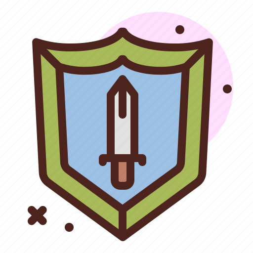 Warrior, shield, gaming, medieval, fantasy icon - Download on Iconfinder