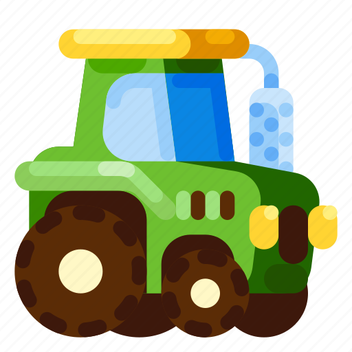 Farm, machine, nature, plant, tractor, vehicle icon - Download on Iconfinder