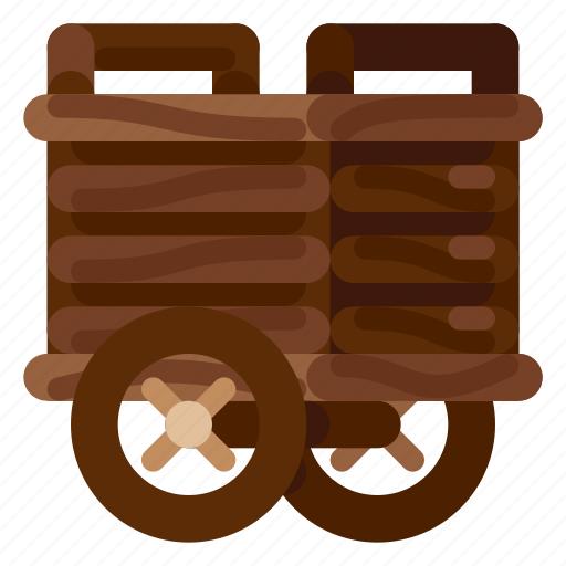 Farm, nature, transportation, trolley, vehicle icon - Download on Iconfinder