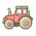 farm, tractor, transport, construction, garden, gardening, farming