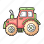 farm, tractor, transport, construction, garden, gardening, farming 