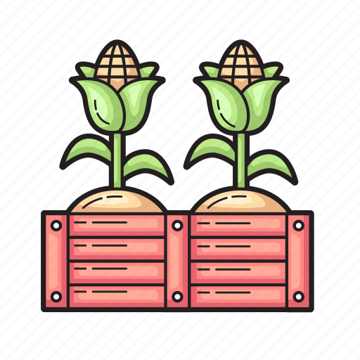 Farm, garden, nature, agriculture, gardening, farming, corn icon - Download on Iconfinder