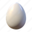 egg, white, isolated, food, healthy 