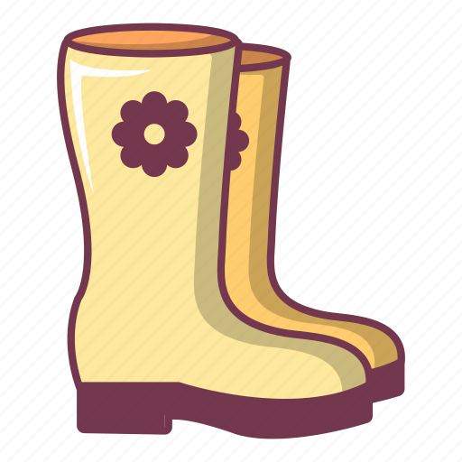 Boots, cartoon, child, fashion, nature, water, winter icon - Download on Iconfinder