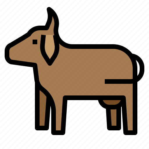 Animal, animals, cow, farm, kingdom, mammal, milk icon - Download on Iconfinder