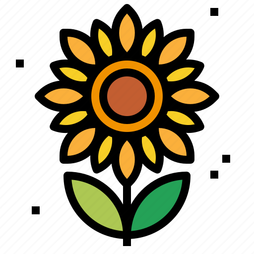 Blossom, botanical, ecology, environment, flower, flowers, sunflower icon - Download on Iconfinder