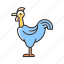 transylvanian chicken, poultry farming, domestic bird, husbandry 