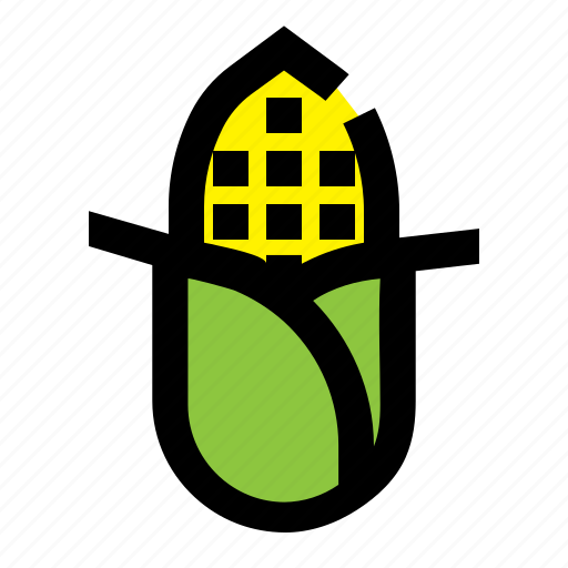 Color, corn, farm, farming icon - Download on Iconfinder