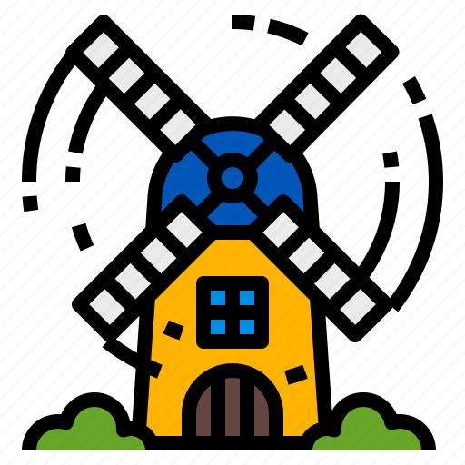 Agriculture, farm, mill, rural icon - Download on Iconfinder