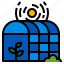 agriculture, greenhouse, house, plant 