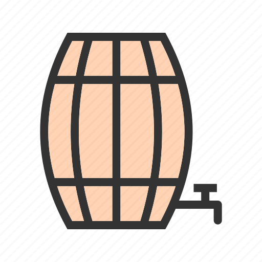 Barrel, barrels, empty, farm, food, wheat, wooden icon - Download on Iconfinder