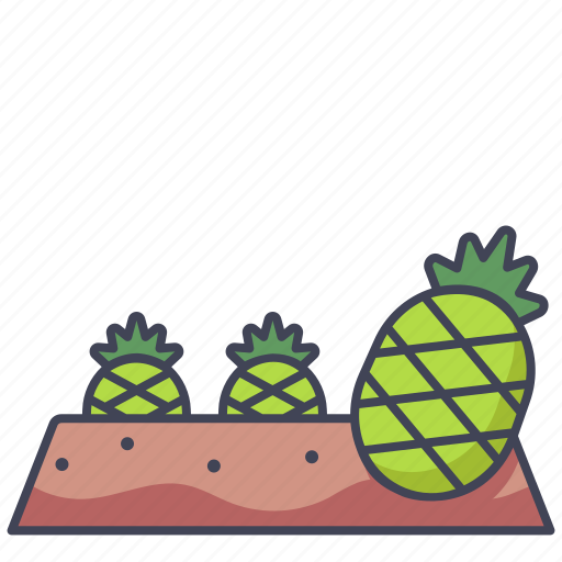 Farm, fruit, garden, pineapple icon - Download on Iconfinder