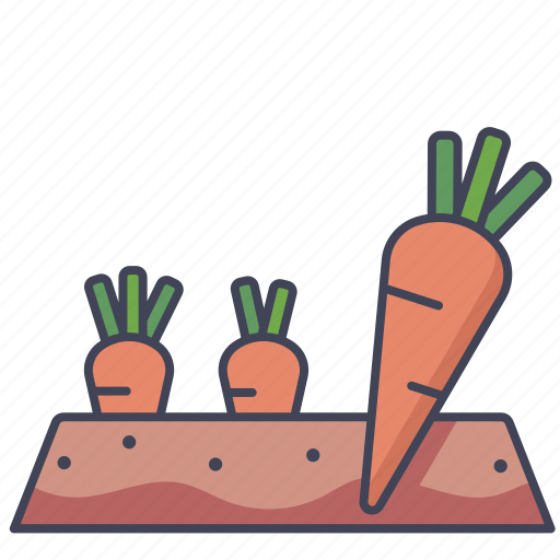 Carrot, food, garden, organic, vegetable icon - Download on Iconfinder