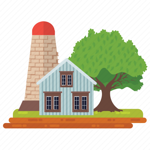 Farm, farm field, farm illustration, farmhouse, farmland, farmyard icon - Download on Iconfinder