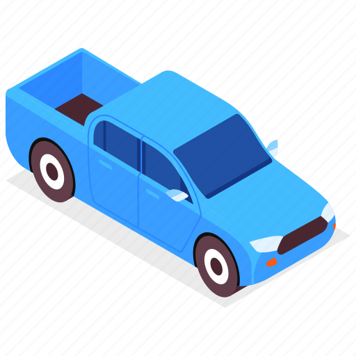 Pickup, vehicle, transport, car icon - Download on Iconfinder