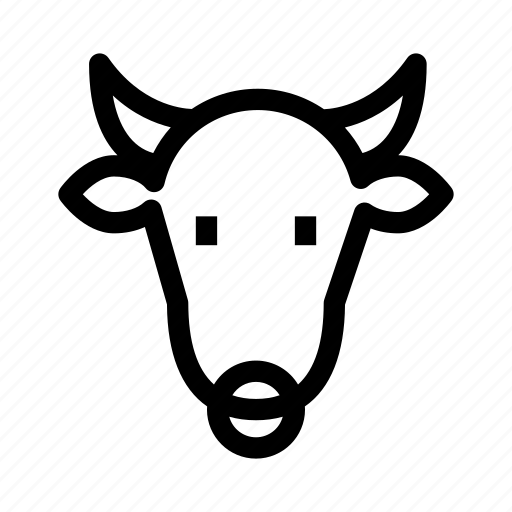 Agriculture, animal, bull, cow, farm icon - Download on Iconfinder