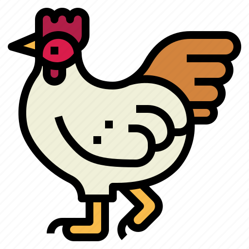 Hen, chocken, animal, farm, poultry icon - Download on Iconfinder