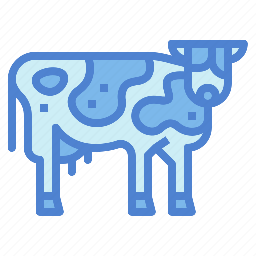 Cow, animal, farm, mammal, dairy, cattle icon - Download on Iconfinder