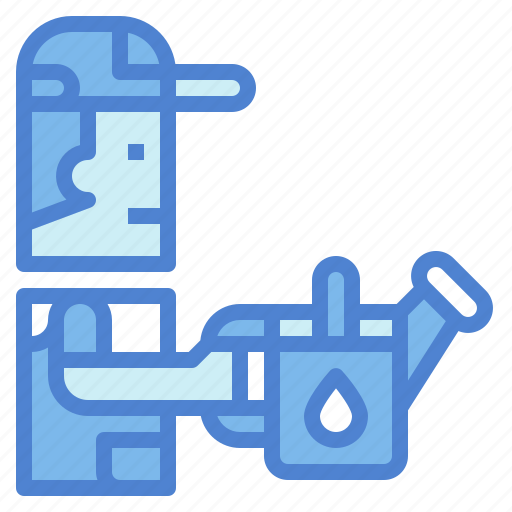 Farmer, agriculturist, gardener, watering, can, farming icon - Download on Iconfinder