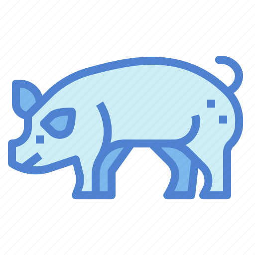 Pig, animal, farm, mammal, livestock icon - Download on Iconfinder