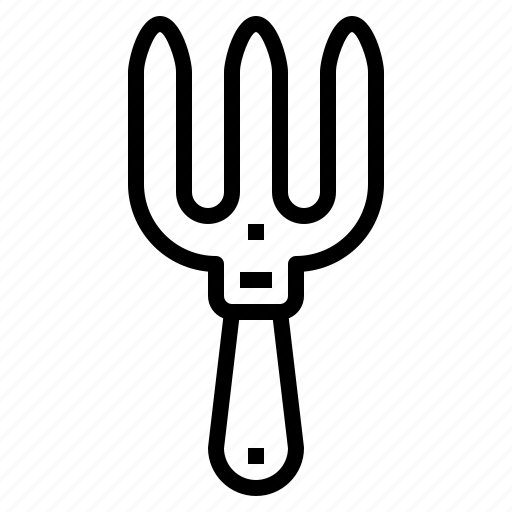 Hand, fork, agriculture, garden, tools, farm, tool icon - Download on Iconfinder