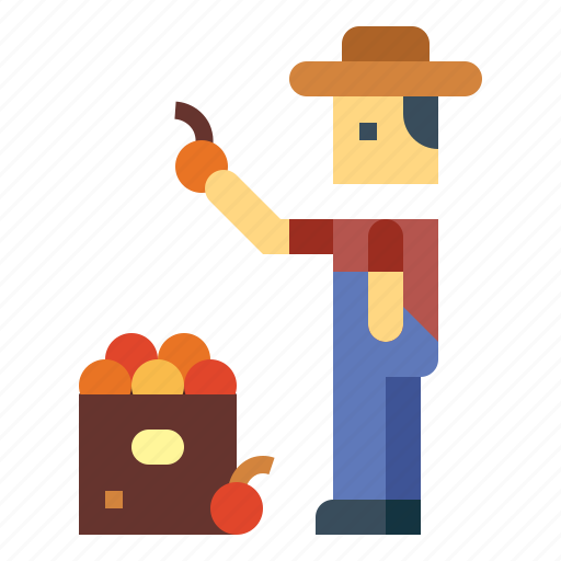 Farmer, agriculturist, gardener, fruit, farming icon - Download on Iconfinder