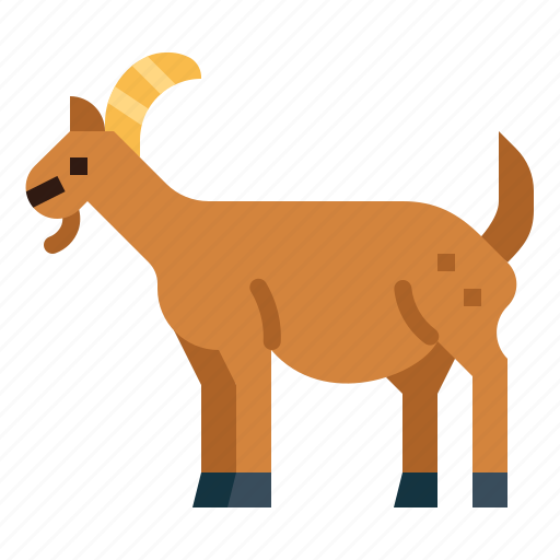Goat, animal, farm, mammal, livestock icon - Download on Iconfinder