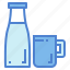 bottle, diary, drink, milk, product 