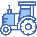 tractor, vehicle, transport, heavy, equipment, gardening, farming