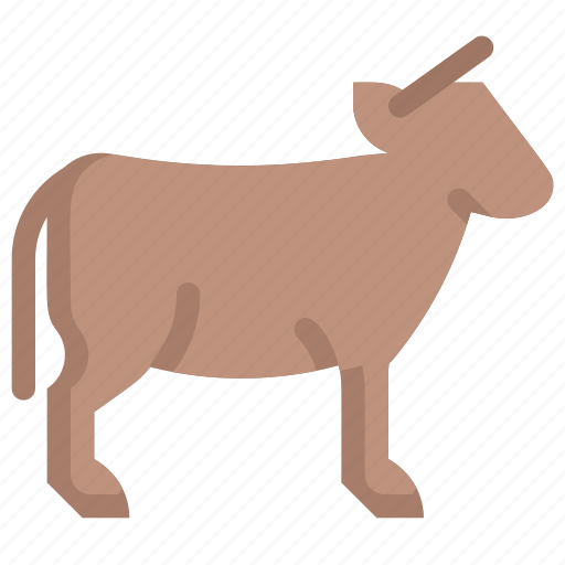 Cow, animal, zoo, milk, agriculture, farm, farming icon - Download on Iconfinder