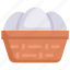 egg, basket 