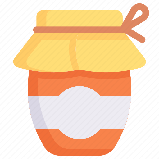 Jar, jam, honey, bottle icon - Download on Iconfinder