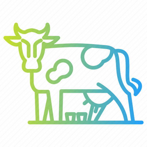 Farming, farm, agriculture, cow, milk, cattle, animal icon - Download on Iconfinder