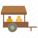 farming, farm, agriculture, bullock, cart, vehicle, transportation, carrier